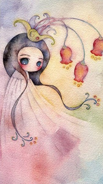 Рисунки акварелью лёгкие милые