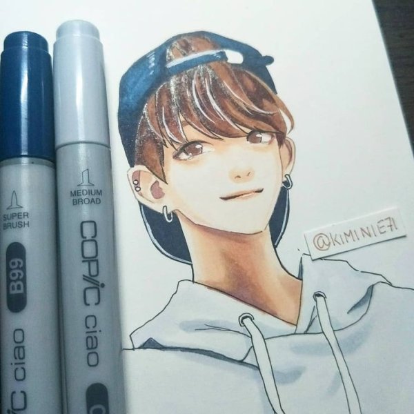 Скетчинг БТС