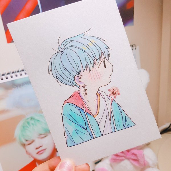 БТС для скетчбука