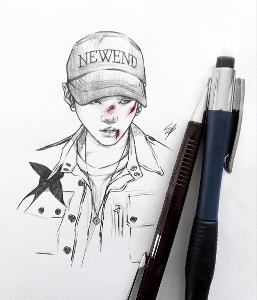 Nikki скетчи БТС