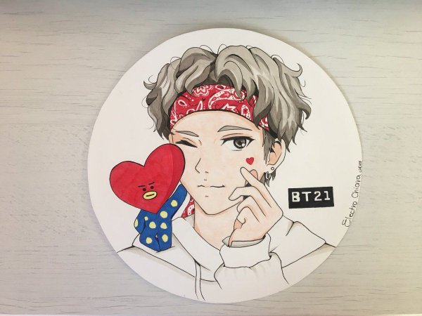 Bt21 и BTS Тэхен