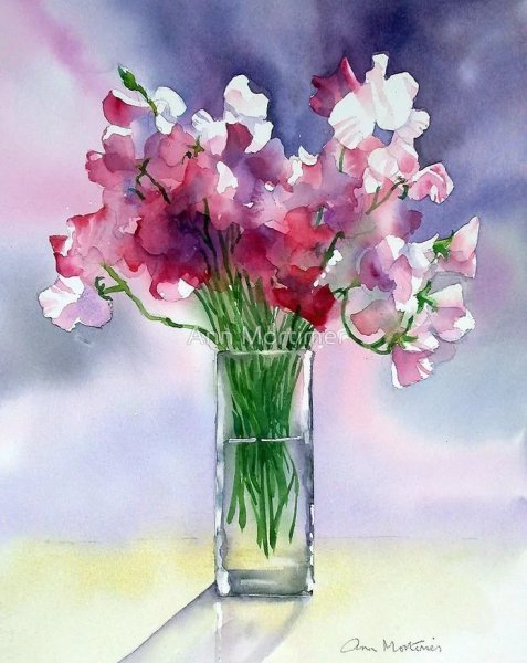 Энн Мортимер акварель