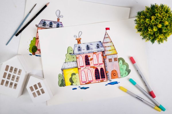 Маркеры для скетчинг