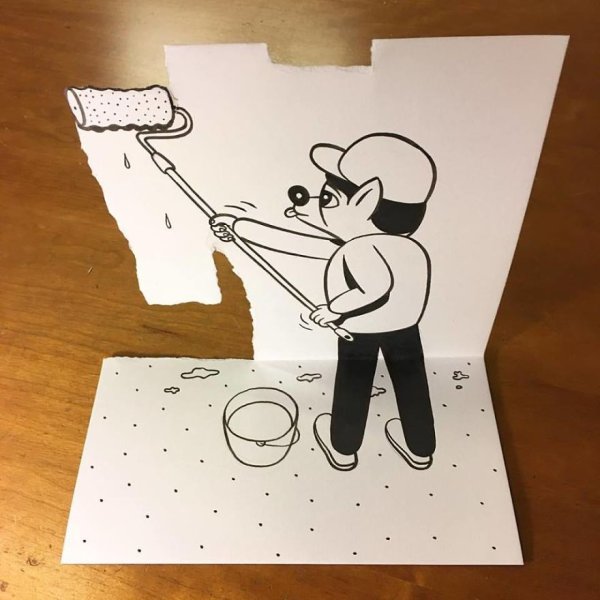 Датский художник HUSKMITNAVN