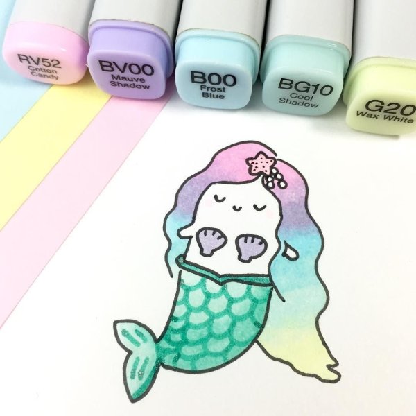 Милые рисунки маркерами легкие