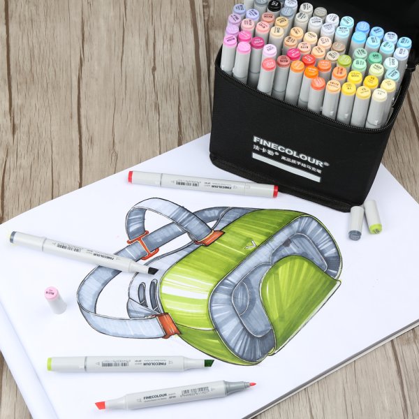 Рисунки маркерами Touch