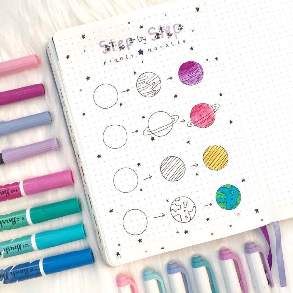 Bullet Journal дудлы