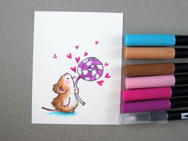 Маленькие рисуночки маркерами легкие