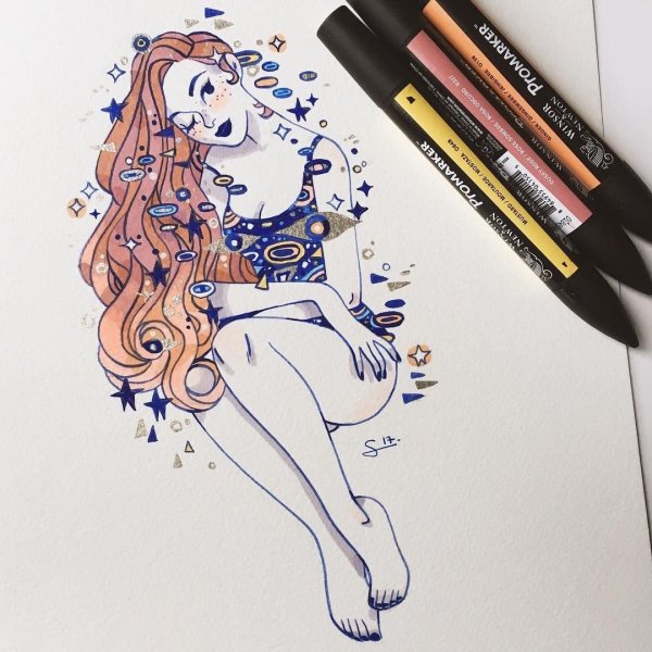 Маркеры для скетчбука