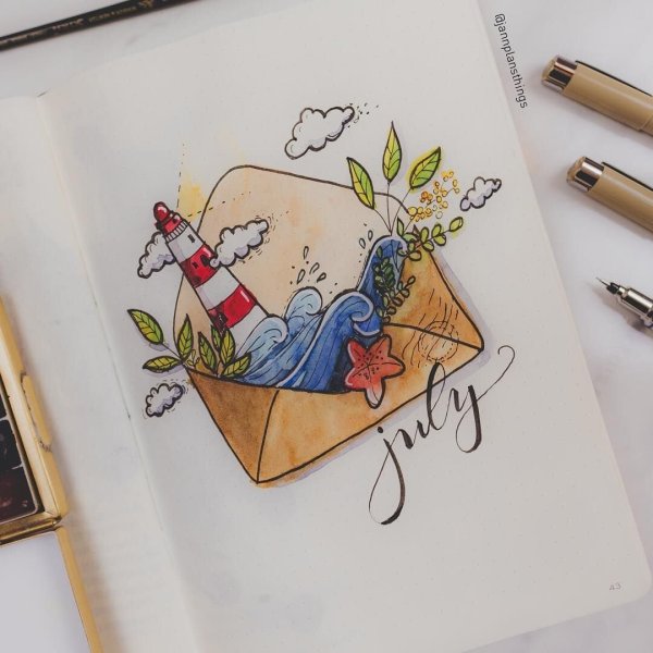 Идеи для рисунков в скейч букхех