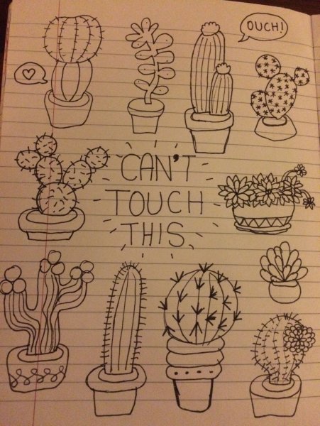 Рисунки для скетчбука