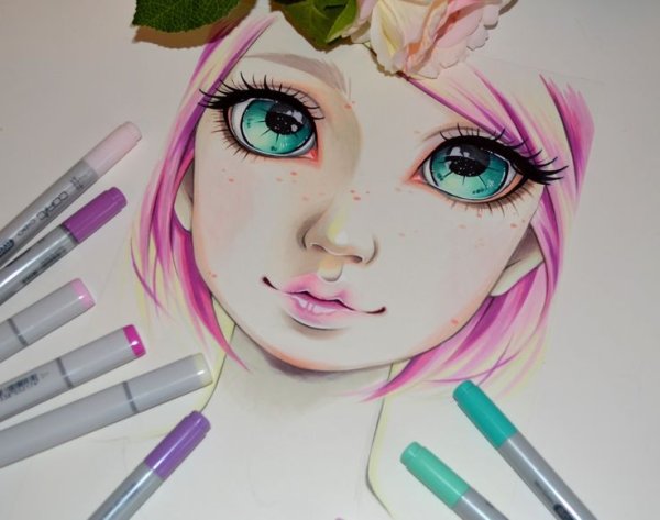 Copic Markers Art