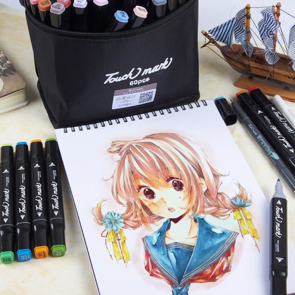 Открытки маркерами