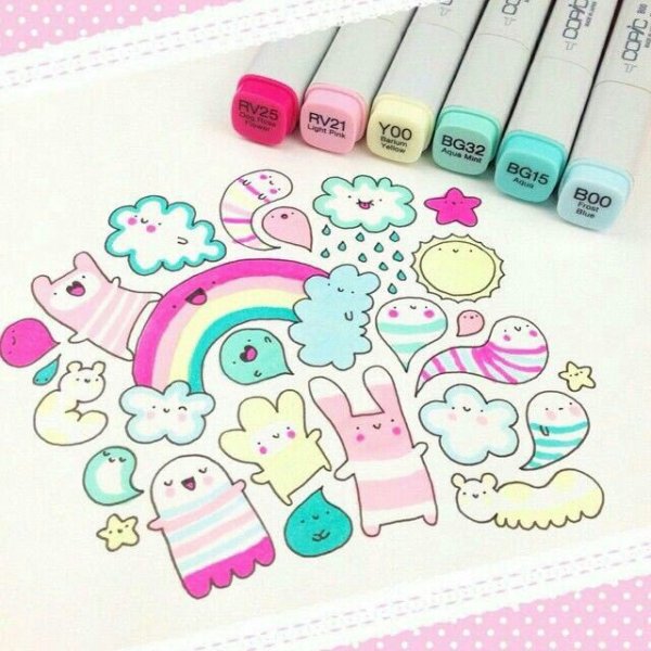 Идеи для маленьких рисунков