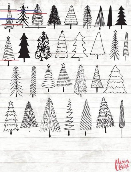 Графическое изображение елки