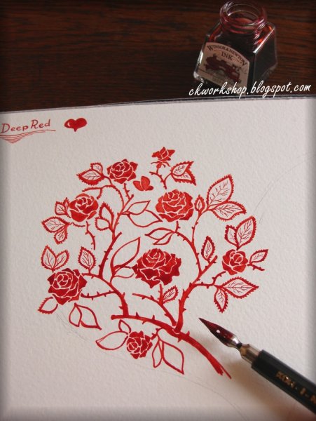 Рисование для новичков ручкой