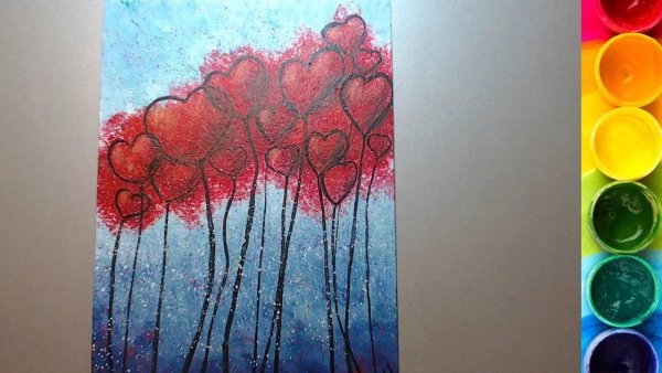 Рисунки на тему любовь