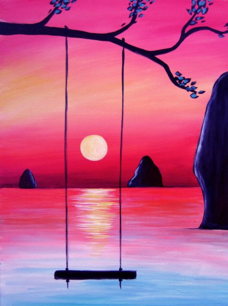 Пейзаж дерева легкий