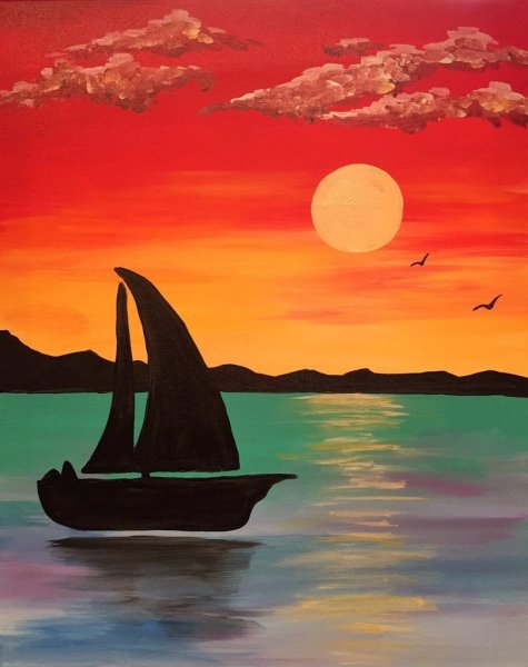 Рисование на природе