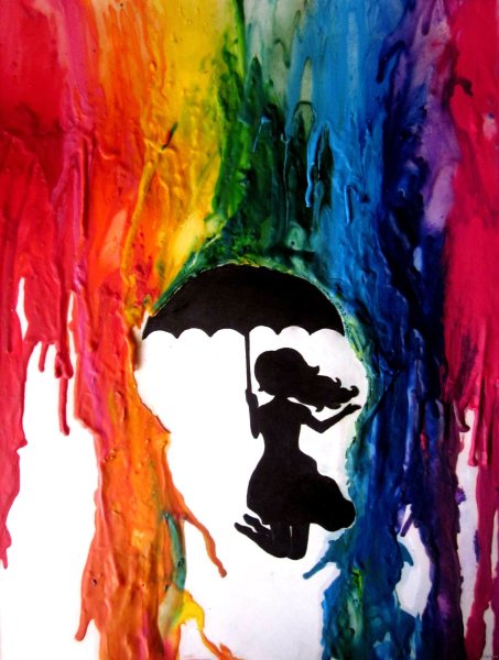 Рисунки для срисовки красками