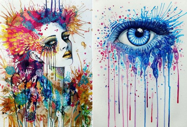 Идеи для рисунков акварелью