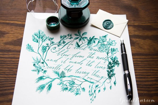 Перьевая ручка рисунок