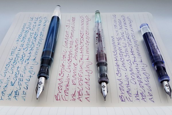 Узоры перьевой ручкой