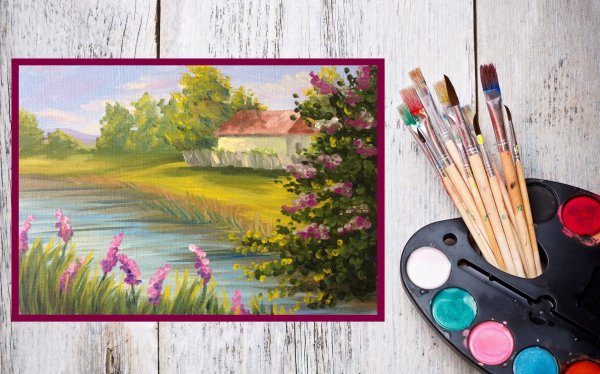 Рисование гуашью для начинающих