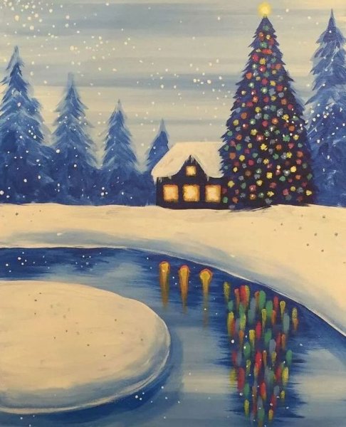 Пейзаж рисунок