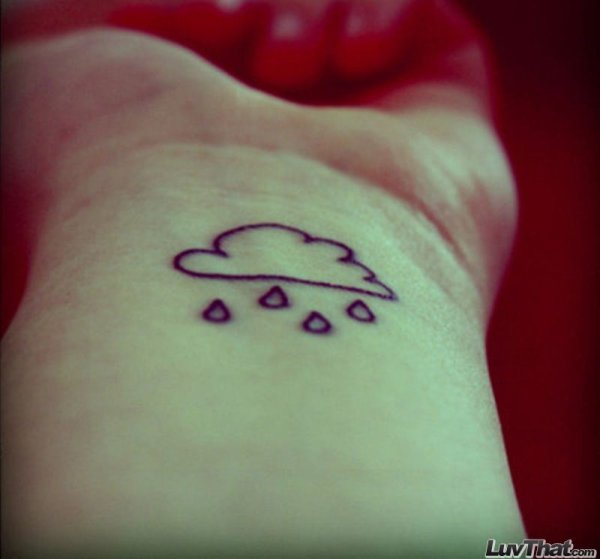 Татухи на руку ручкой чёрной легкие