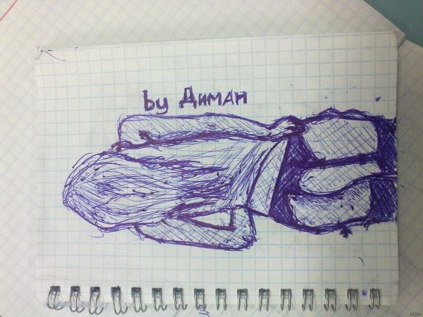 Рисунки ручкой легкие