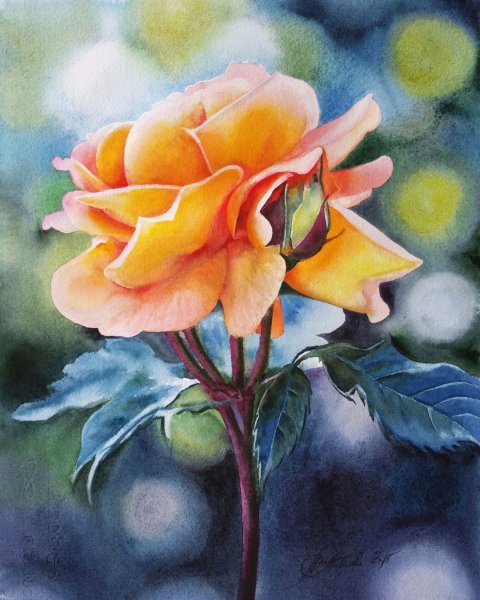 Любовь Титова художник акварелист