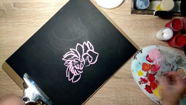 Картины гуашью