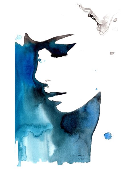 Рисунки на акварельной бумаге