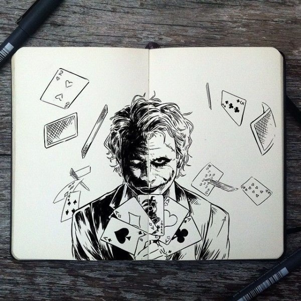 Джокер скетчбук