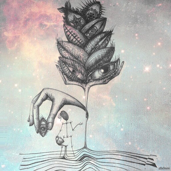 Психоделика ручкой