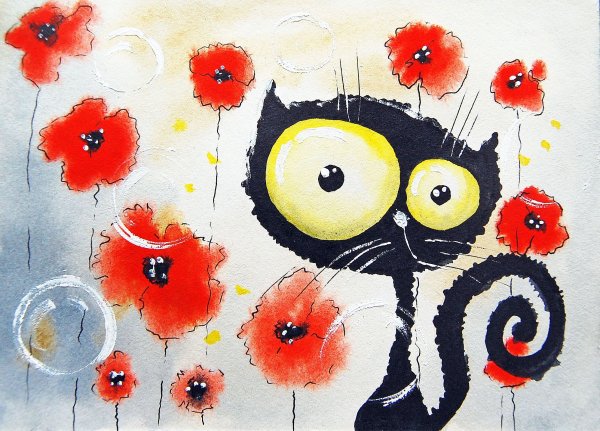 Рисование акриловыми красками для детей