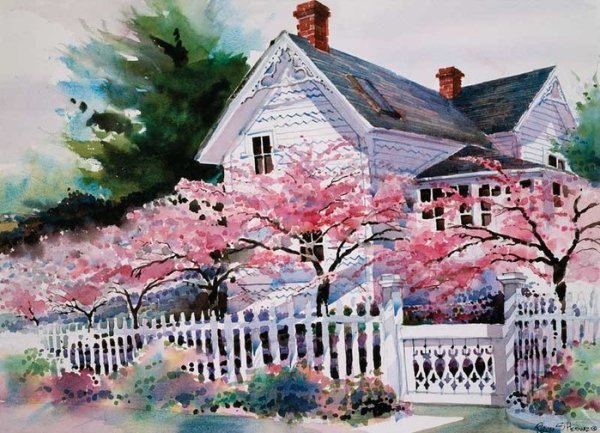 Richard Salvador Hernaez, акварели