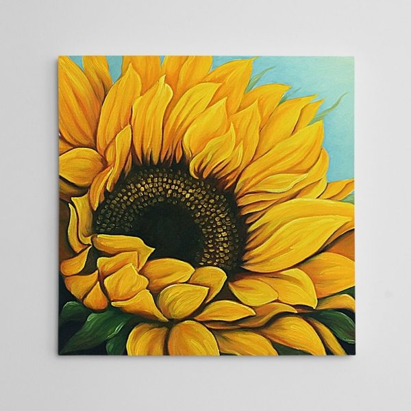 Художник Тимошин Олег Подсолнухи