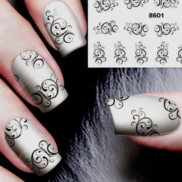 Простые рисунки на ногтях пошагово