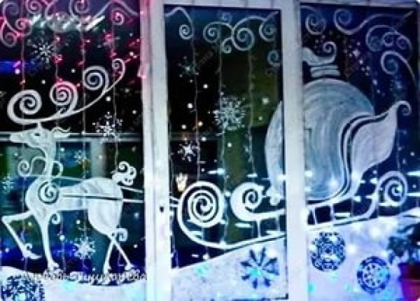 Зимний витраж