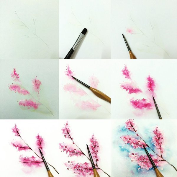 Что порисовать гуашью