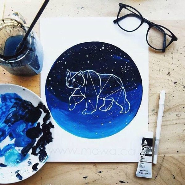 Космос рисунок