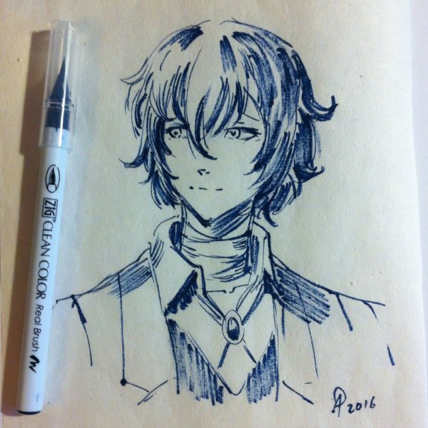 Аниме ручкой