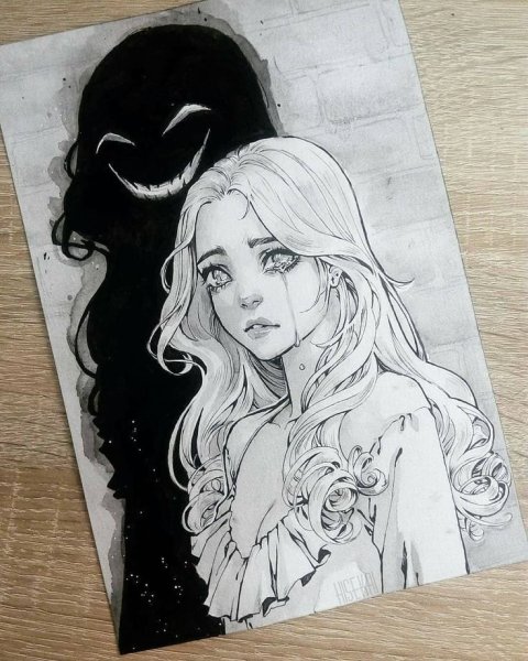 Арты в скетчбук