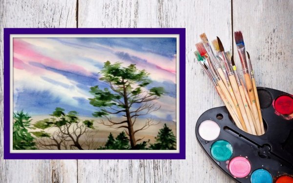 Рисование красками для начинающих