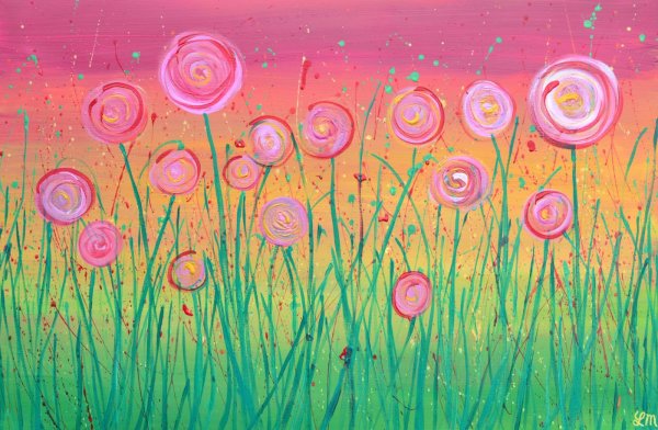 Художник Людмила Ковалева космеи