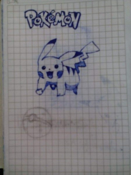 Аниме рисунки карандашом в тетради