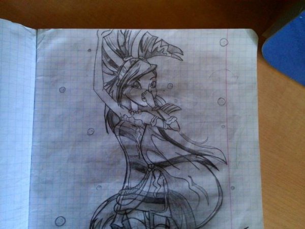 Аниме ручкой