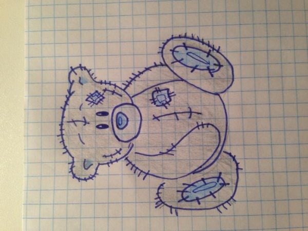 Рисунки ручкой легкие